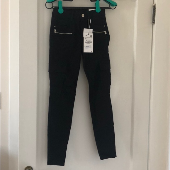 Zara Pants - Skinny cargo pants